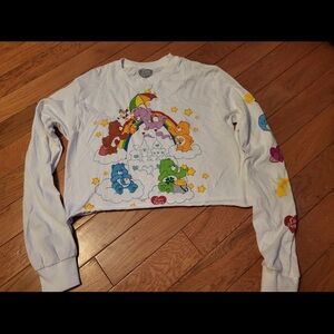 Care Bears Colorful Character Long Sleeve Shirt Size S